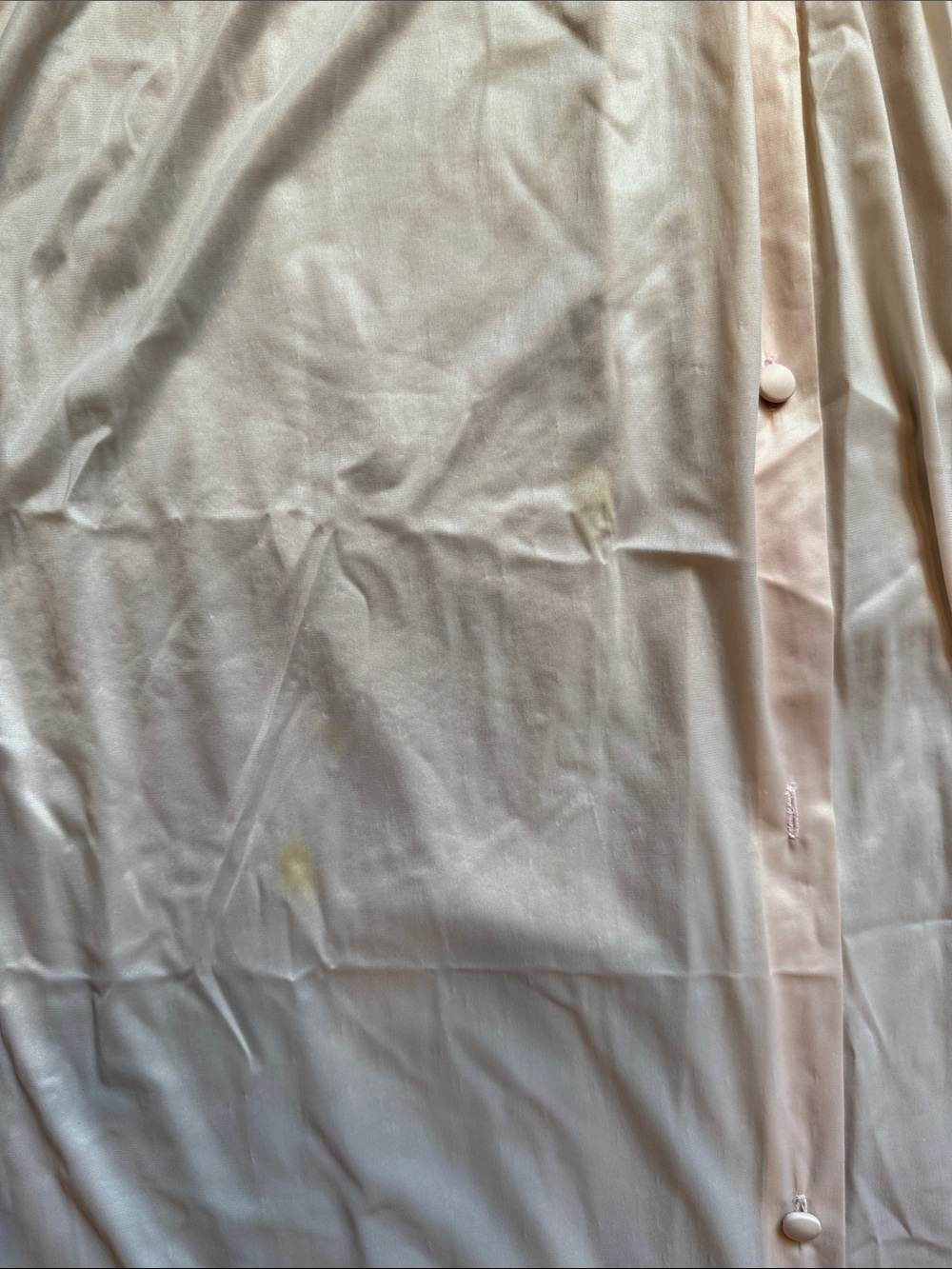Lace-Trim Soft Pink Button-Front Nightgown - Women Intimates - Picture 3 of 3